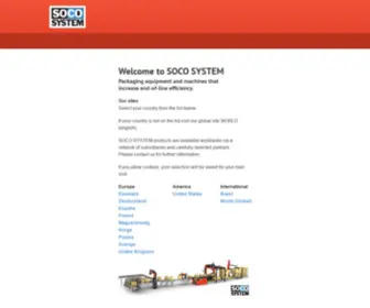 Socosystem.com(SOCO SYSTEM) Screenshot