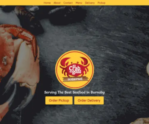 Socrabsogoodbc.com(Our restaurant) Screenshot