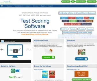Socrato.com(Test Scoring Software & Diagnostic analysis for Standardized Test) Screenshot