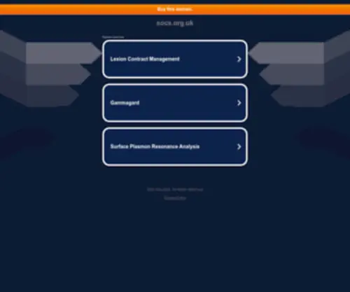 Socs.org.uk(socs) Screenshot