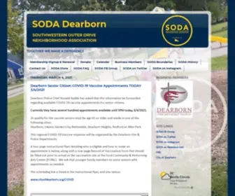 Sodadearborn.com(SODA Dearborn) Screenshot