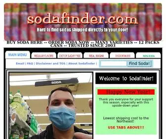 Sodafinder.com(Soda Finder) Screenshot