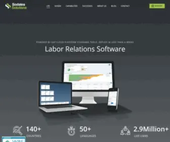 Sodalessolutions.com(Sodales Solutions) Screenshot