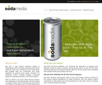 Sodamedia.co.uk(Soda Media Ltd) Screenshot