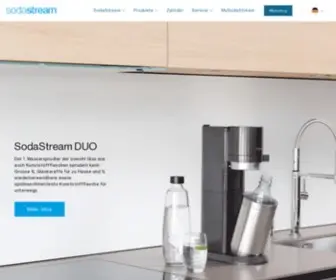 Sodastream.ch(Sodastream) Screenshot
