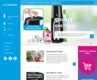 Sodastream.cz(Výrobníky perlivé vody a příslušenství) Screenshot