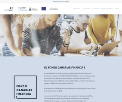 Sodecan.es(Canariasfinancia) Screenshot