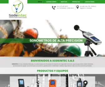 Sodeintecsas.com(Sodeintec) Screenshot