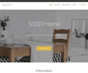 Sodep.tn(The decoration of your dreams) Screenshot