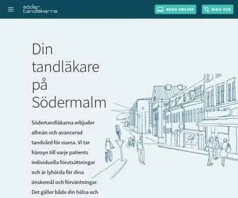 Sodertandlakarna.se(Tandläkare Södermalm) Screenshot