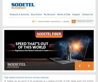 Sodetel.net.lb(Home Broadband and Business Internet Deals Online) Screenshot
