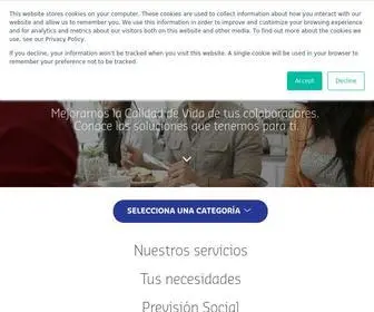 Sodexo.com.mx(Sodexo Beneficios México) Screenshot