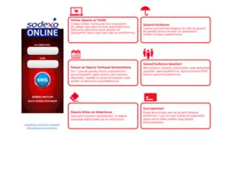 Sodexoonline-TR.com(Pluxee) Screenshot
