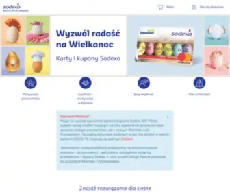 Sodexo.pl(Rozwiązania dla sprzedaży i HR) Screenshot