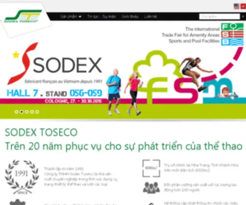 Sodextoseco.com(CTY TNHH SODEX TOSECO) Screenshot