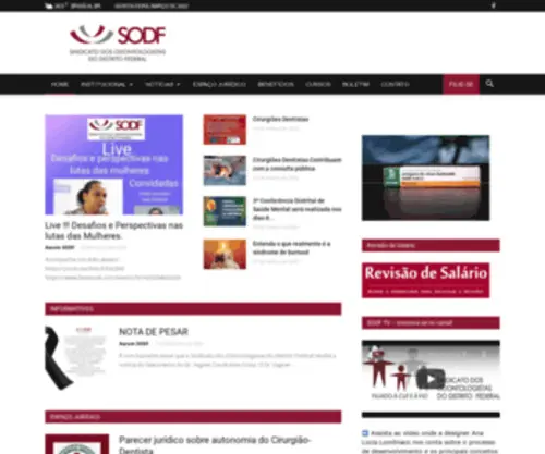 Sodf.org.br(Sodf) Screenshot
