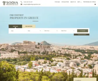 Sodiaproperties.gr(Sodiaproperties) Screenshot