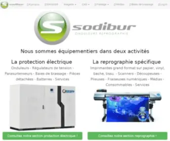 Sodibur.com(Bienvenue) Screenshot