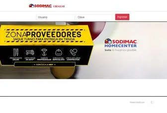 SodimacProveedores.com.uy(Sodimac Proveedores) Screenshot