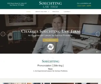 Soechtinglawfirm.com(The Soechting Law Firm) Screenshot