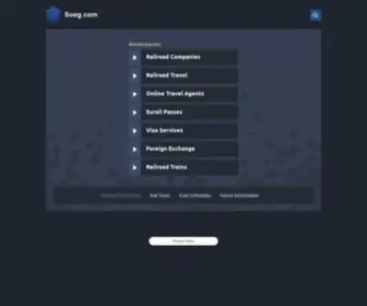 Soeg.com(The Leading S OEG Site on the Net) Screenshot