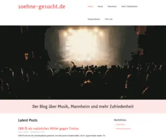 Soehne-Gesucht.de(Der) Screenshot