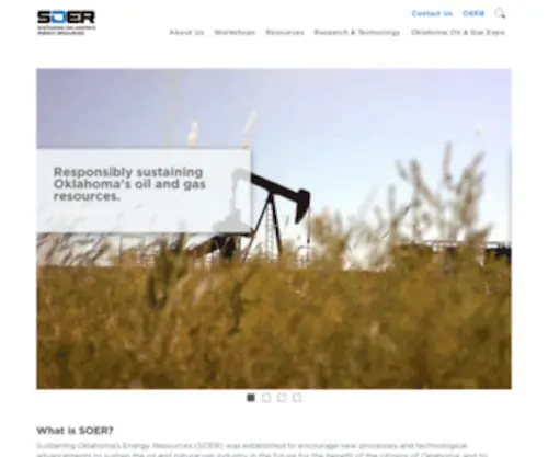Soerok.com(SOER: Sustaining Oklahoma’s Energy Resources) Screenshot