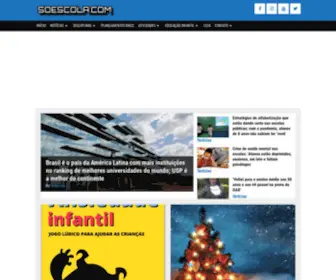 Soescola.com(SÓ ESCOLA) Screenshot