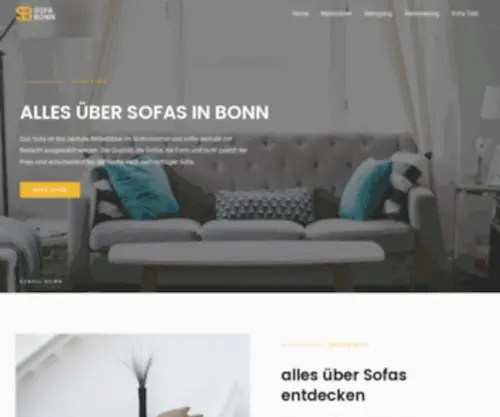 Sofa-Bonn.de(Das Sofa) Screenshot