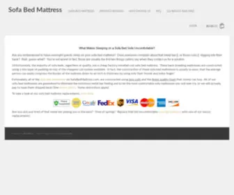 Sofabedmattress.com(Sofa Bed Mattress) Screenshot