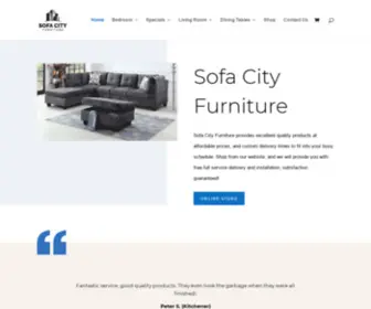 Sofacityfurniture.com(Sofa City) Screenshot