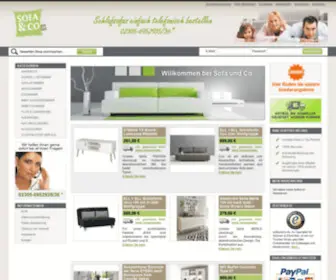 Sofaundco.de(Möbel einfach online kaufen) Screenshot
