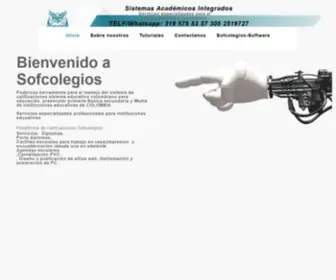 Sofcolegios.com(Sistemas) Screenshot