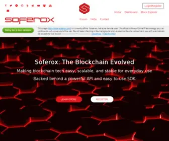 Soferox.com(Soferox Platform Cryptonio) Screenshot