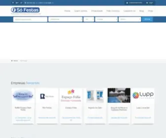 Sofestas.com.br(Só Festas) Screenshot