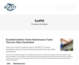 Soffit.com(Products & Guides) Screenshot