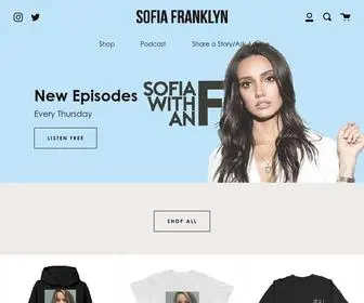 Sofiafranklyn.com(The Official Store of Sofia Franklyn) Screenshot