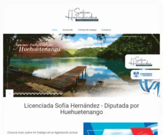 Sofiahernandez.com.gt(Sitio web oficial) Screenshot