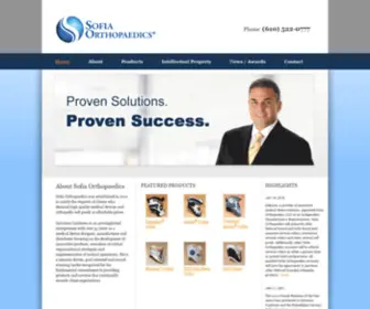 Sofiaortho.com(Sofia Orthopaedics) Screenshot