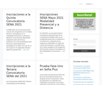 Sofiaplus.net(Plataforma Educativa SENA) Screenshot