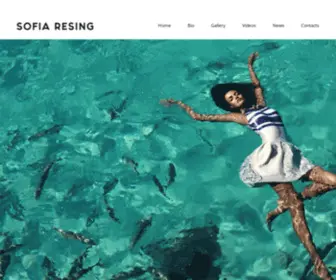 Sofiaresingofficial.com(Sofia Resing Official) Screenshot