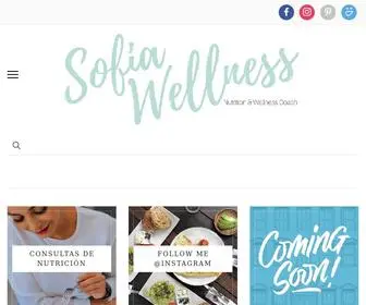 Sofiawellness.com(Sofia Wellness) Screenshot