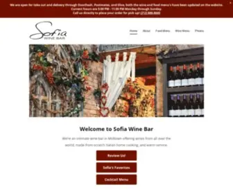 Sofiawinebar.com(Sofia Wine Bar) Screenshot