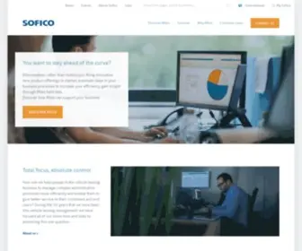 Sofico.com.au(Software for automotive leasing) Screenshot