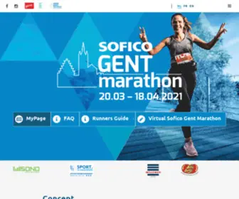 Soficogentmarathon.com(Language Selection Page) Screenshot