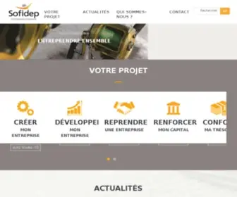 Sofidep.pf(Société de Financement du Développement de la Polynésie française) Screenshot