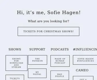 Sofiehagen.com(Sofie Hagen) Screenshot
