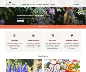 Sofiero.se(Slott) Screenshot
