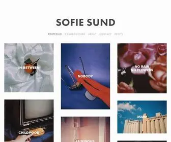 Sofiesund.com(Sofie Sund Photography) Screenshot