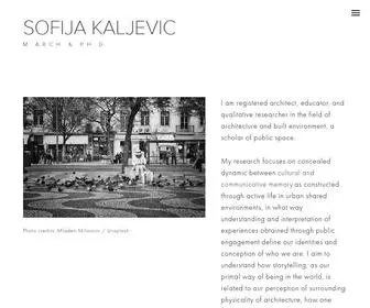 Sofijakaljevic.com(SOFIJA KALJEVIC) Screenshot